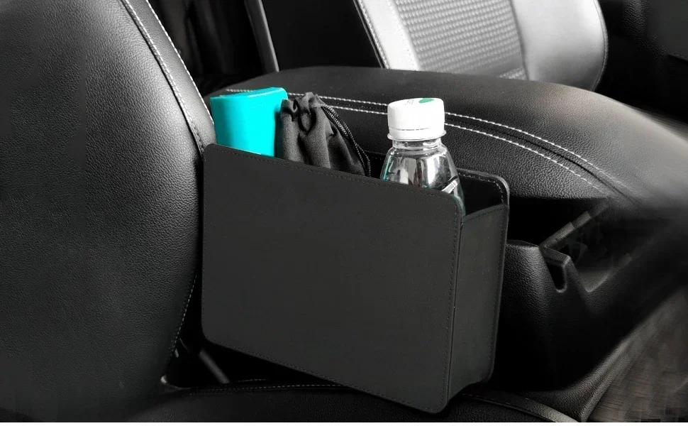 1Pcs Car Trash Can, Foldable Hanging Mini Cars Storage Bag