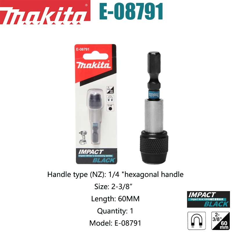 Makita Impact Black Screwdriving Drill Drive Bit Set Driving Set Power Tool Driver Drill Accessories & Power Tool Parts