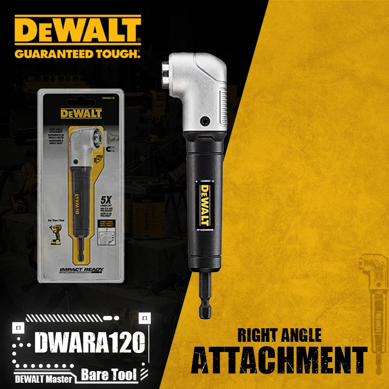 DEWALT DT71517T-QZ DWARA120 90°Right Angle Attachment IMPACT READY Driver Power Tool Accessories