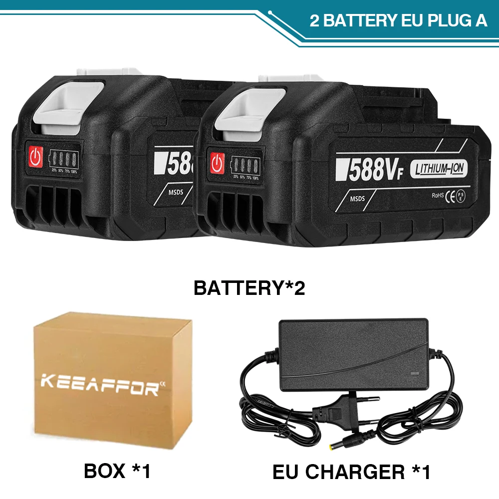 2 x 588VF EU Plug