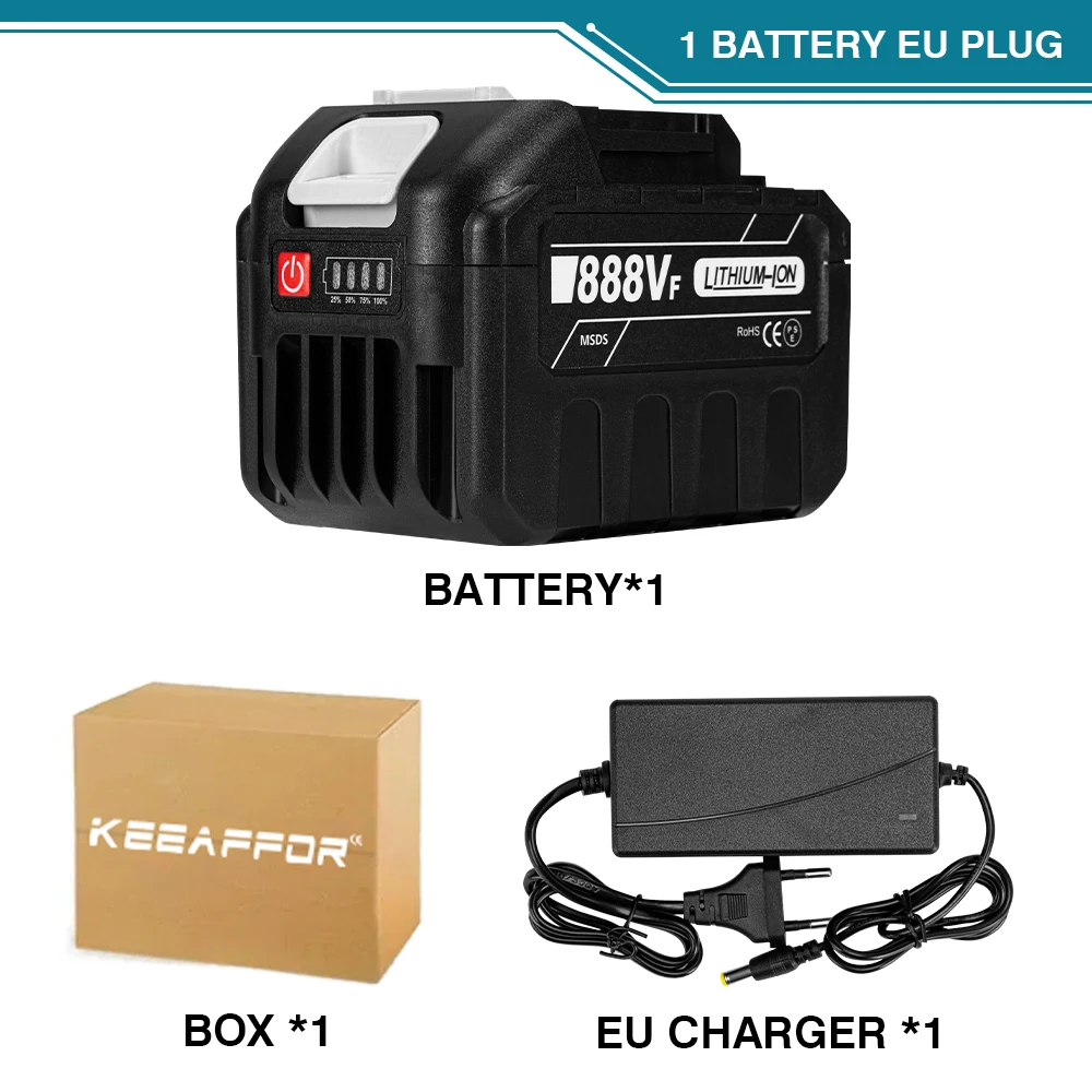 1 x 888VF EU Plug