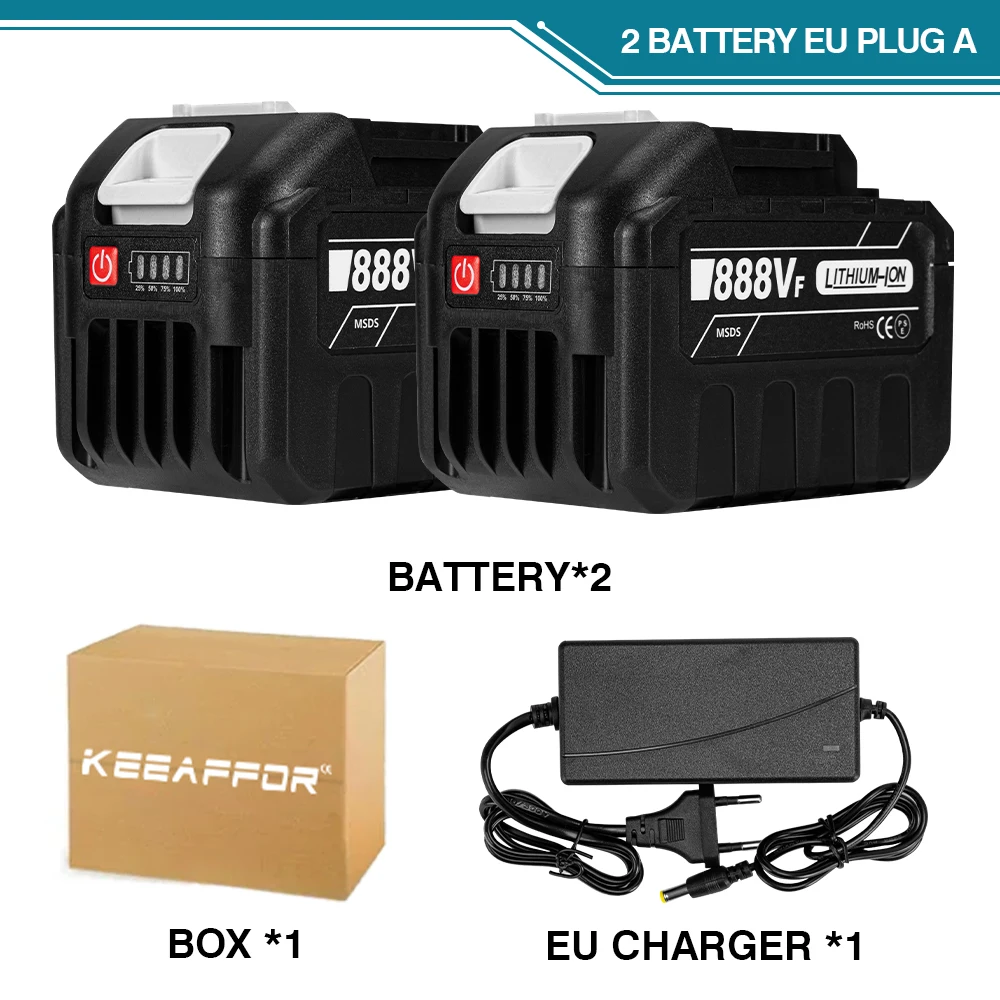 2 x 888VF EU Plug